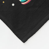 Astronaut Badmintonspieler Shuttle Sport Fleecedecke (Ecke)