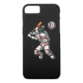Astronaut Baseball Player Cosmic Planet Case-Mate iPhone Hülle (Rückseite)