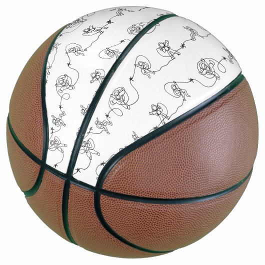 Astronaut Basketball (angewinkelt)