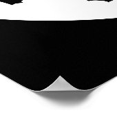 Astronaut Bassoonist Jazz Music Ohrts Bassoon Poster (Ecke)