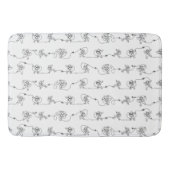 Astronaut Bath Mat Badematte (Vorderseite)