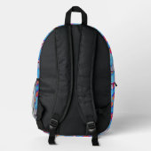 Astronaut Bedruckter Rucksack (Rückseite)