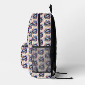 Astronaut Bedruckter Rucksack (Rechts)