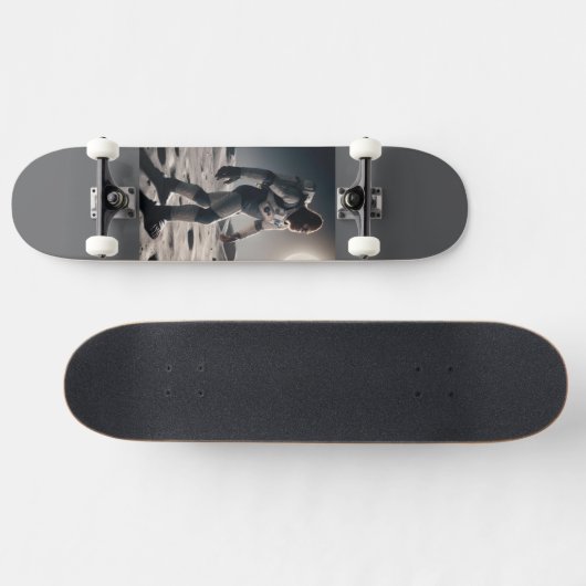 Astronaut Bigfoot Skateboard (Horizontal)