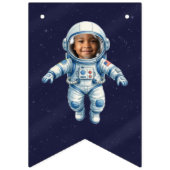 Astronaut Birthday Party 1st Trip Around the Sun Wimpelkette (Erste Fahne)