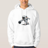 Astronaut Bowling Hoodie (Vorderseite)