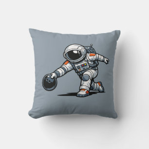 Astronaut Bowling Kissen