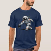 Astronaut Bowling T-Shirt (Vorderseite)