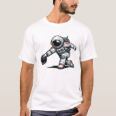 Astronaut Bowling T-Shirt (Vorderseite)