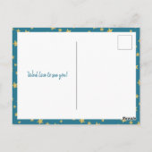 Astronaut Boy Space 1st Birthday Photo Postkarte (Rückseite)