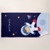 Astronaut Boy Strandtuch (Vorderseite)