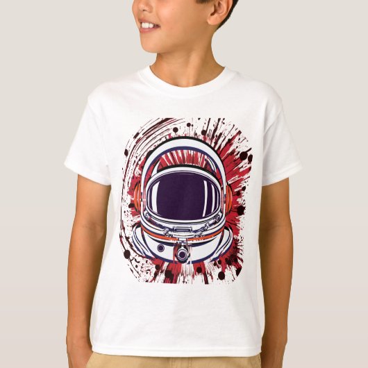 Astronaut Boys T-Shirt – Space Explorer Tee (Vorderseite)