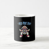 Astronaut braucht mehr Platz Kaffeetasse (Mittel)