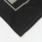 Astronaut braucht Platz Fleecedecke (Ecke)