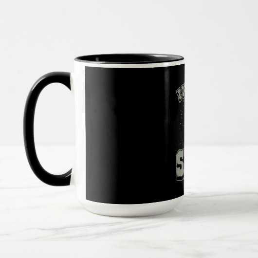 Astronaut braucht Platz Tasse (Links)