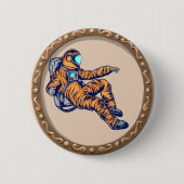 Astronaut Button (Vorderseite)