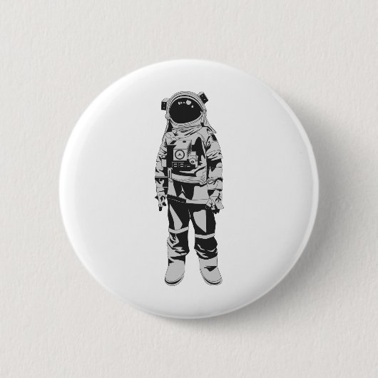 Astronaut Button (Vorderseite)
