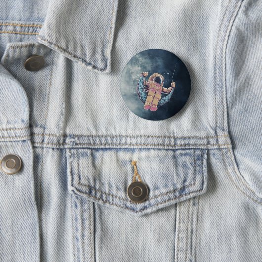 Astronaut Button (Beispiel)