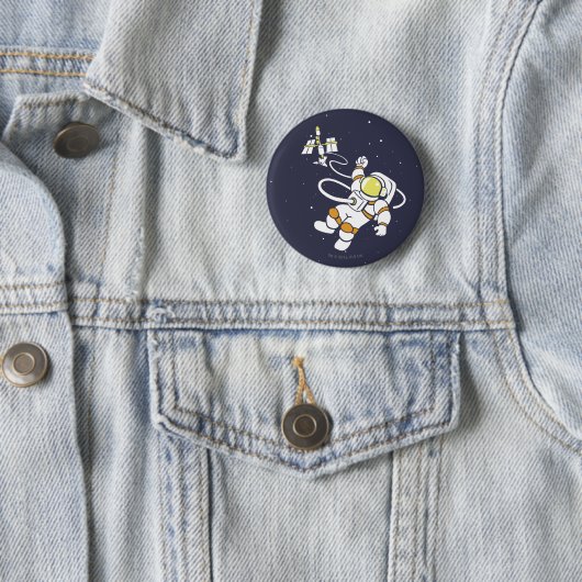 Astronaut Button (Beispiel)