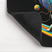 Astronaut Bylloon Autistic Awareness Space Autisti Mousepad (Ecke)