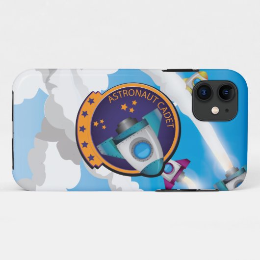 Astronaut Cadet Abzeichen Case-Mate iPhone Hülle (Rückseite (Horizontal))