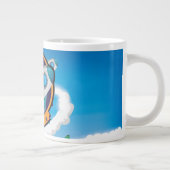 Astronaut Cadet Abzeichen Jumbo-Tasse (Rechts)