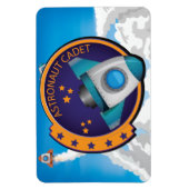 Astronaut Cadet Abzeichen Magnet (Vertikal)