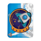 Astronaut Cadet Abzeichen Magnet (Vertikal)