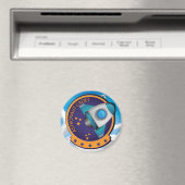 Astronaut Cadet Abzeichen Magnet (In Situ (Geschirrspüler))