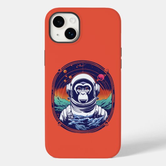 Astronaut Case-Mate iPhone Hülle (Rückseite)