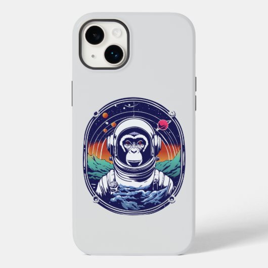 Astronaut Case-Mate iPhone Hülle (Rückseite)