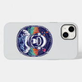Astronaut Case-Mate iPhone Hülle (Rückseite (Horizontal))
