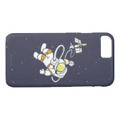Astronaut Case-Mate iPhone Hülle (Rückseite (Horizontal))