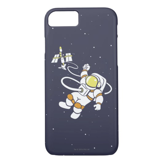 Astronaut Case-Mate iPhone Hülle (Rückseite)