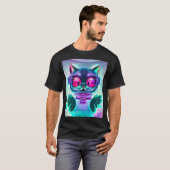 Astronaut cat Tee space cat Tee for men, women, ki (Vorne ganz)