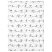 Astronaut-Clipboard Klemmbrett (Rückseite)