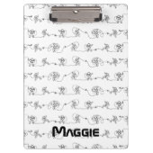 Astronaut-Clipboard Klemmbrett (Vorderseite)