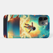 Astronaut Coffee Dream Case-Mate iPhone Hülle (Rückseite (Horizontal))