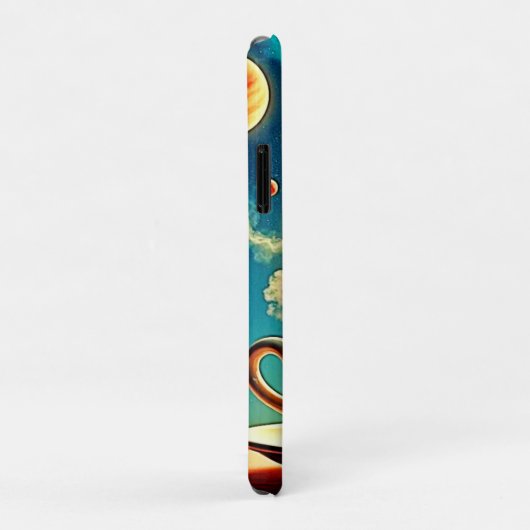 Astronaut Coffee Dream Case-Mate iPhone Hülle (Hinten/Rechts)