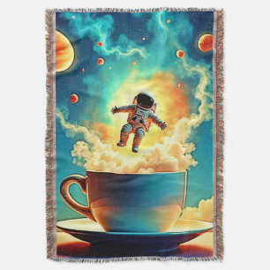 Astronaut Coffee Dream Decke