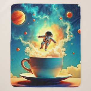 Astronaut Coffee Dream Sherpadecke