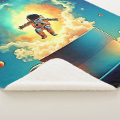 Astronaut Coffee Dream Sherpadecke (3/4)