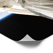 Astronaut Cooler Weltraum Bilder Cooler Weltraum Poster (Ecke)