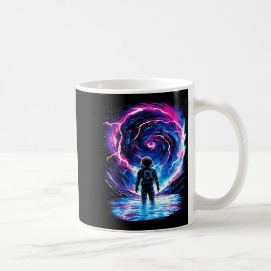 Astronaut Cosmic Outer Space Galaxy Science  Kaffeetasse (Rechts)
