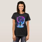 Astronaut Cosmic Outer Space Galaxy Science  T-Shirt (Vorne ganz)