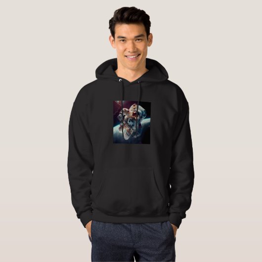 Astronaut Cosmonaut Sci Fi character  1 Hoodie (Vorne ganz)