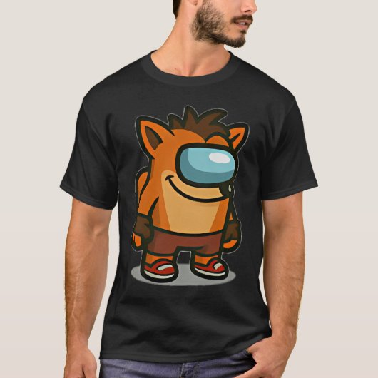 Astronaut Crash T-Shirt (Vorderseite)