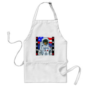 Astronaut dachshund schürze