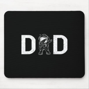 Astronaut Daddy Vater Weltraumplanet Vatertag Mousepad