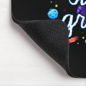 Astronaut der fünften Klasse Planeten Weltraum Ck  Mousepad (Ecke)